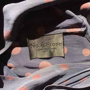 No. 6 silk midi dress S/M